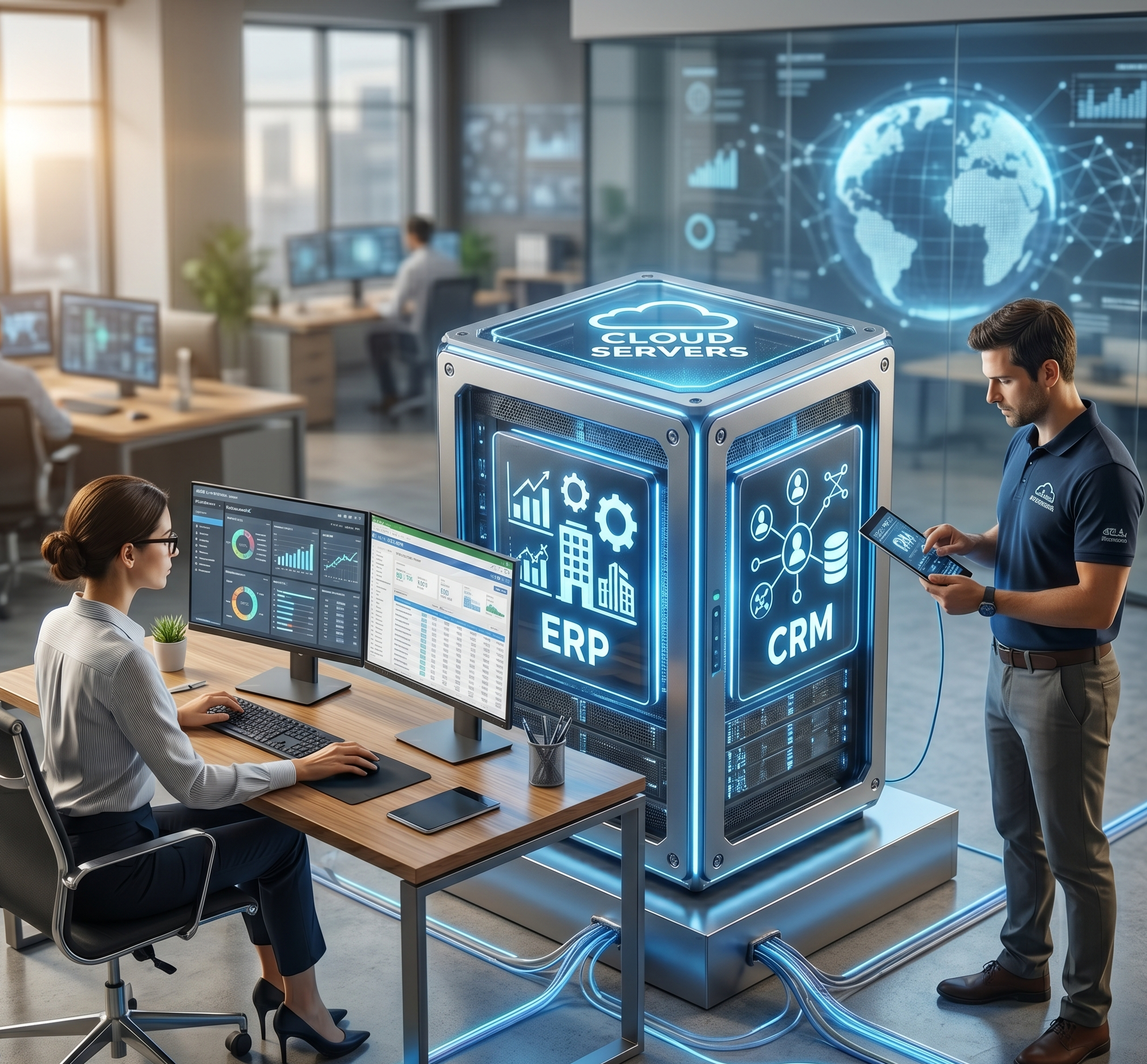 Servidores Cloud para ERP y CRM