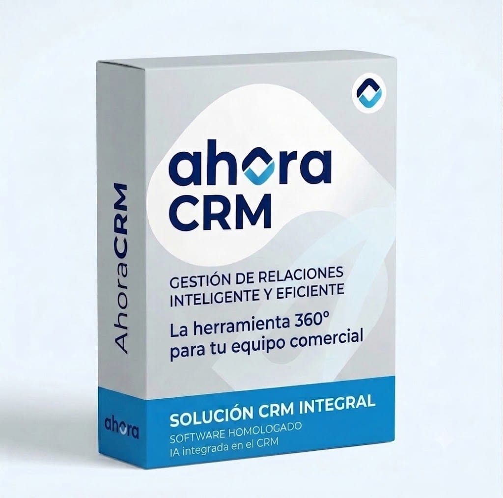Caja de software del sistema Ahora CRM